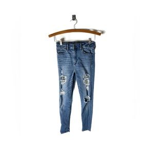 ABERCROMBIE & FITCH DISTRESSED JEANS! E11